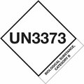 Bsc Preferred 4 x 4 3/4'' - ''UN3373 Biological Substance Category B'' Labels S-13730